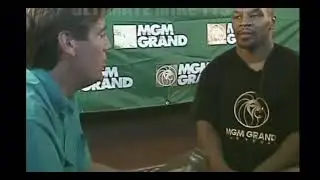 Mike Tyson gets angry at a reporter for claiming his fight won&rsquo;t sell