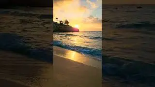 ⛱️ Sunrise on the Beach 🌞Cala Domingos ⛱️ Mallorca 🌊