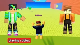 I playing roblox Tsunami in school party craft pc|Roblox Tsunami zoro to 1m dollar