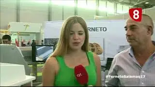 Ferneto Espa&ntilde;a en la feria Salamaq 2017