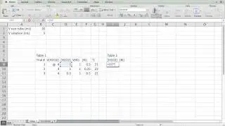 H2O2 Rate law prelab video   1  Concentrations in Excel