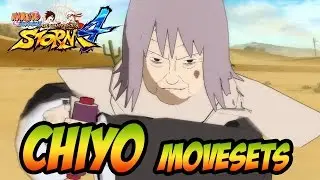 Naruto Ultimate Ninja Storm 1-4 - Chiyo Movesets