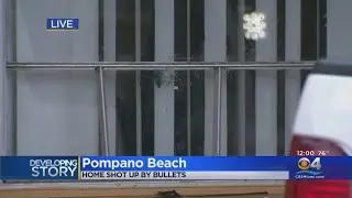 Pompano Beach Home Riddled With Bullets