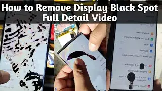 How to Remove Display Black Spot Full Detail | How to Repair Display Dead Pixel | LCD Pixel Repair |