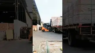 Warehouse /  Loading Short clip &rarr;🚜👀 #Rayzon solar #logistics