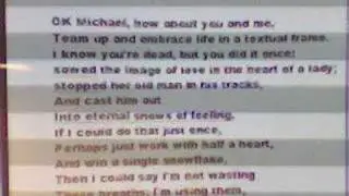 Poem: Ode to Michael Furey