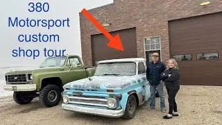 Hot Rod shop tour! visiting 380 motorsport & custom workshop!