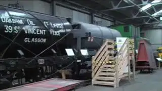 Inside the Bo'ness Railway Museum, Bo'ness, Scotland
