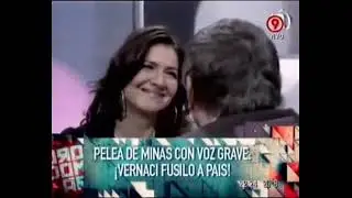 Blooper - El Cachetazo de Arnaldo Andr&eacute; a Elizabeth Vernaci