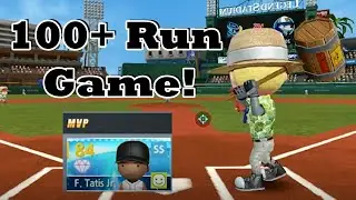 Baseball 9 | 100 Run Game! Stream Highlights - Tatis Jr. 10 HRs!!