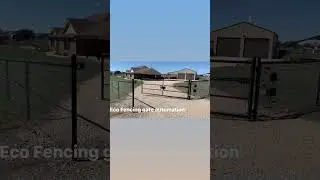 Eco Fencing Company gate automation. #fence #fencebuilding #gateautomation #automaticgate #autogate