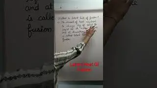 #latentheat of fusion #matterinoursurroundingsclass9 #science #class9 #cbse #ncert #viral #video