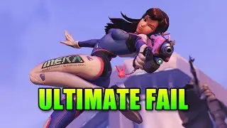Ultimate Overwatch Fail - Matimi0 & LevelCap Teamwork