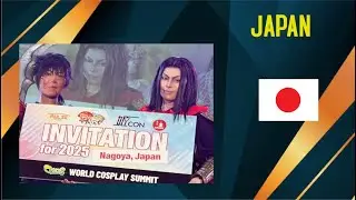 World Cosplay Summit 2025 Nagoya, Japan. Team Japan