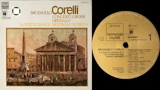 Corelli - Concerto Grosso Op.6 No.2 in F major - La Petite Bande/Sigiswald Kuijken (vinyl)