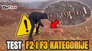 NAJVEĆI TEST F2 i F3 KATEGORIJE PETARDI!? *presnažno*
