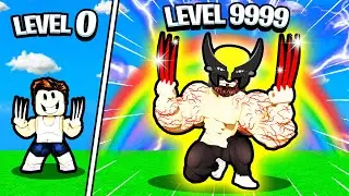 BECOMING MAX LEVEL WOLVERINE in Roblox Claw Simulator