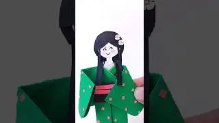 My Paper World! #kimono #origami #paperart #papercraft #paperartist #shortyscraftstudio #art #cute