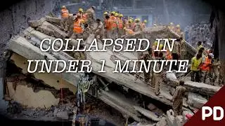Illegally Overcrowded Apartment Block Collapses In Seconds  | Plainly Difficult