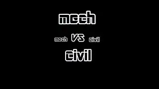 #Mech #civil Mech vs Civil - #Promo & #Whatsapp #status |# Mechanical VS #Civil |