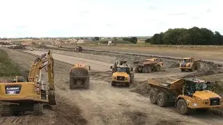More HS2 meets EAST WEST RAIL + 2 Ballast Trains