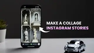 Как сделать коллаж в историях Instagram на iPhone?