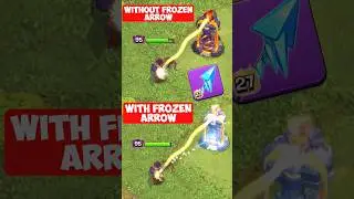 Frozen Arrow is 🔥🔥 #clashofclans #coc