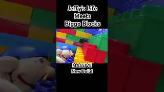 EPIC new video on @JeffysLife channel - Ft. Biggo Blocks used for a MASSIVE build 😱 #shorts