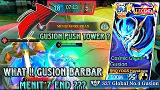 PEMBANTAIN MATCH TERSADIS !! | META TERHARAM KALO JALAN NYA MULUS KAYA GINI, MENIT 7 END ?? | MLBB