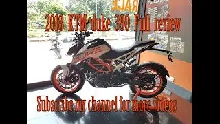 KTM 2018 duke 390 full review