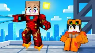 AKU MENJADI IRON MAN PENYELAMAT DI MINECRAFT!!