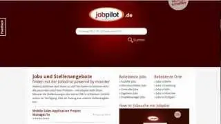 How to: Jobs suchen mit der Jobb&ouml;rse jobpilot.de