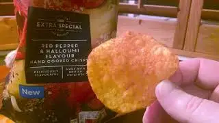 Crisplife - Asda Extra Special Red Pepper & Halloumi crisp review