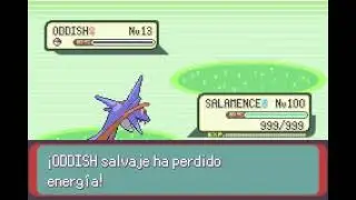 POKEMON EMERALD | SALAMENCE | CHUPAVIDAS | LEECH LIFE