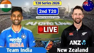 India Vs New Zealand 2nd T20 Match | Live Score Analysis & Discussion | IND vs SA T20 Cricket Match