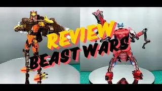 Transformers Beast Wars Again BWVS-07 Airazor vs. Inferno / &Aacute;guila vs Inferno