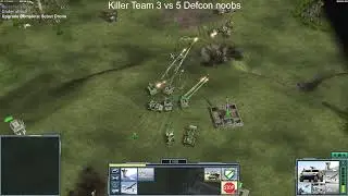 Late Night Defcon 3v3 | Can We Win a game Part 3 |C&C Generals ZH