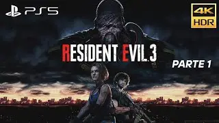 Resident Evil 3 Remake &ndash; Gameplay  Parte 1 em  4K HDR  PS5  Modo Qualidade