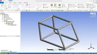 Solve 1D Structure with ANYS Static Structural