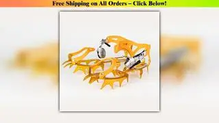 BRS-S3 High-Strength Aluminum Alloy Crampons All rubber parts of crampons are made. MadeofTPU