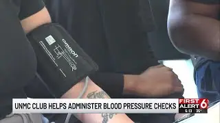 UNMC students host blood pressure screenings to address hypertension