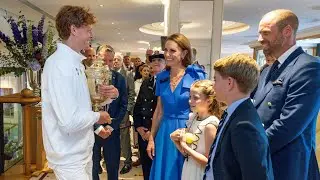 Kate Middleton Makes Surprise Wimbledon Return With Prince William In A Stunning Royal Blue Dress