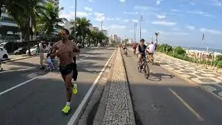 🌅 Walk on the Coast of Rio de Janeiro | Leblon 2024 4K | Explore Brazil's Best Beaches | Ipanema