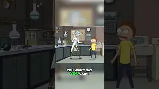 Morty uses video game to **** RICK 😶&zwj;🌫️ | rick and morty | #shorts #rickandmorty
