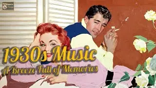 1930s Vintage Music Playing & Wind Sound | 6 Hours of Peaceful Nostalgia for Relaxation & Sleep