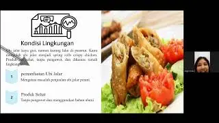 Program Mahasiswa Wirausaha (PMW) Crispy Chicken Sweet Potato Spring Rolls