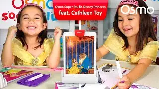 Cathleen Toy Reviews plays Osmo Super Studio Disney Princess