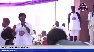 Live Lunch with the widow's. presentation of gifts-Mama Efe sings and introduces Odartey Lamptey