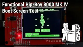Pip Boy 3000 Mk IV, Boot Screen Teaser