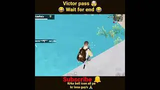 victor 999iq trolling noobs 🤣😂 funny bgmi wait for end #short #shorts